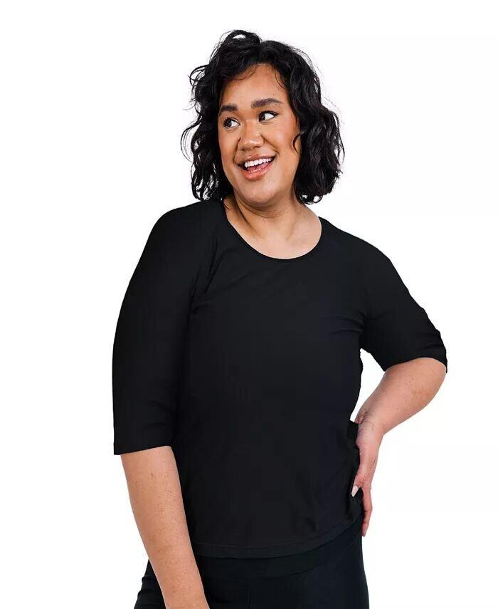 Женский топ для плавания свободного кроя больших размеров Margaux Calypsa, черный
Женский топ для плавания свободного кроя больших размеров Margaux Calypsa, черный