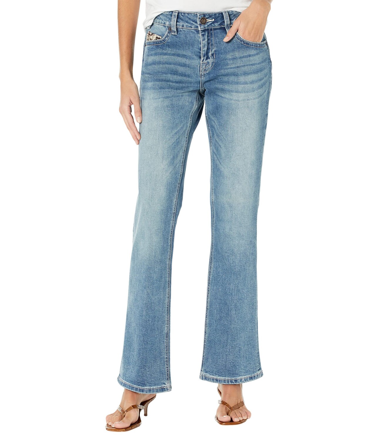 Джинсы Rock and Roll Cowgirl, Relaxed Mid-Rise Fit in Medium Vintage W2-2714
Джинсы Rock and Roll Cowgirl, Relaxed Mid-Rise Fit in Medium Vintage W2-2714