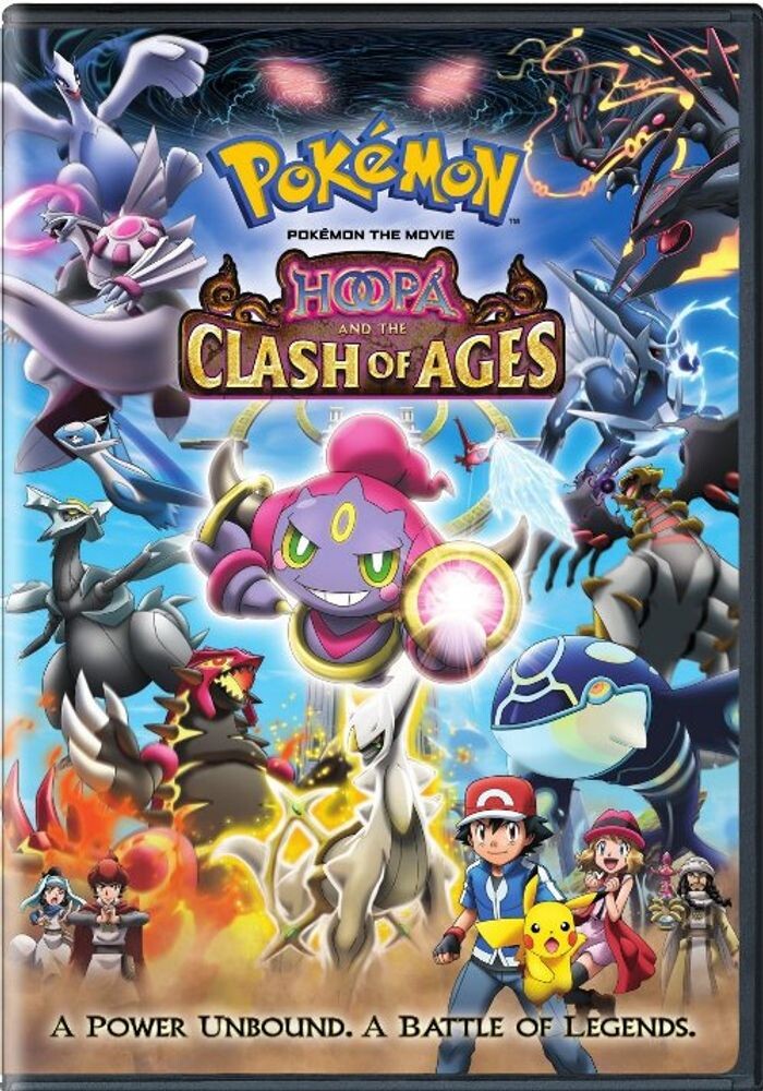 Диск DVD Pokemon Movie 18: Hoopa & The
Диск DVD Pokemon Movie 18: Hoopa & The