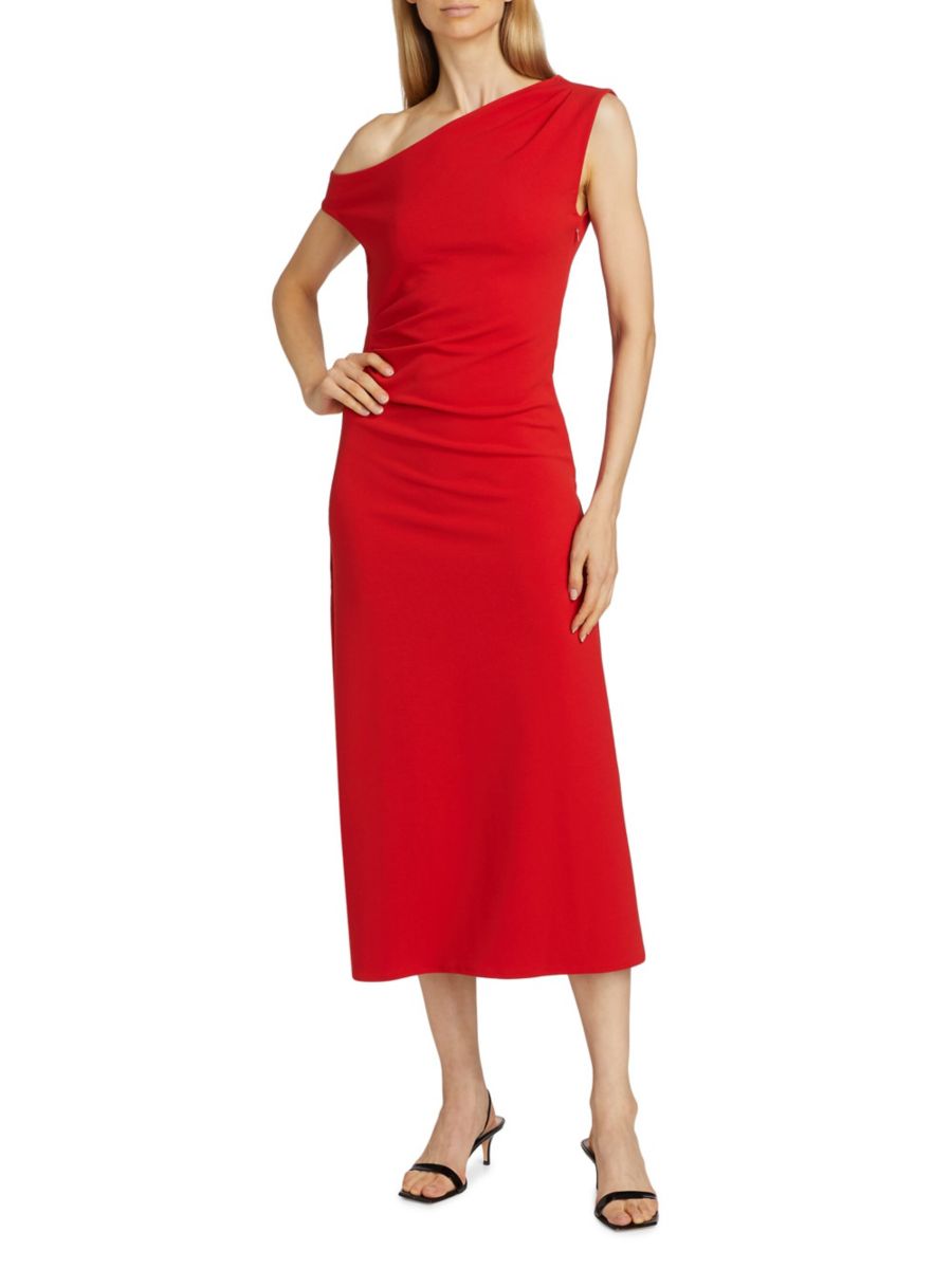 Платье-миди на одно плечо Gio Tanya Taylor, красный
Платье-миди на одно плечо Gio Tanya Taylor, красный
