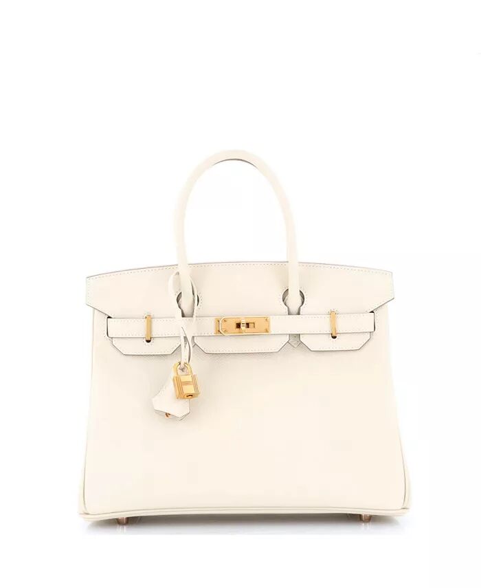 Сумка Birkin 30 Light Epsom с фурнитурой цвета розового золота Pre-Owned HERMÉS, белый
Сумка Birkin 30 Light Epsom с фурнитурой цвета розового золота Pre-Owned HERMÉS, белый