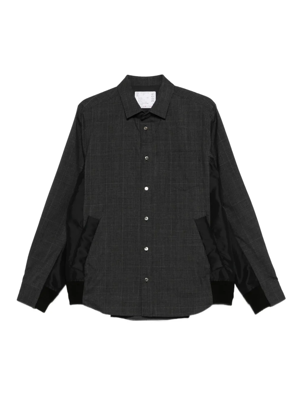 Куртка-рубашка в клетку SACAI, серый
Куртка-рубашка в клетку SACAI, серый