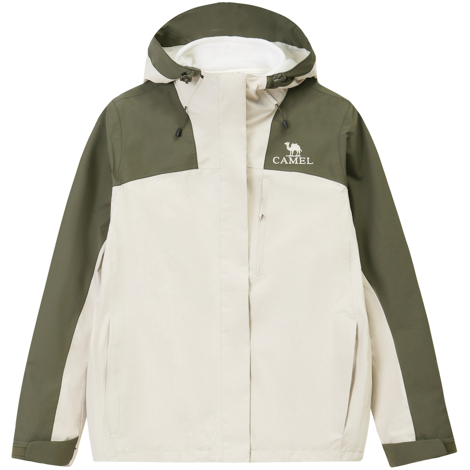 Ветровка женская CAMEL, Овсяно-серый/Темный оливково-зеленый
Ветровка женская CAMEL, Овсяно-серый/Темный оливково-зеленый