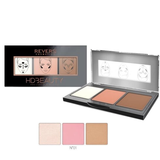 КОНТУРНАЯ ПАЛИТРА № 01 HDBeauty PRO, Revers
КОНТУРНАЯ ПАЛИТРА № 01 HDBeauty PRO, Revers