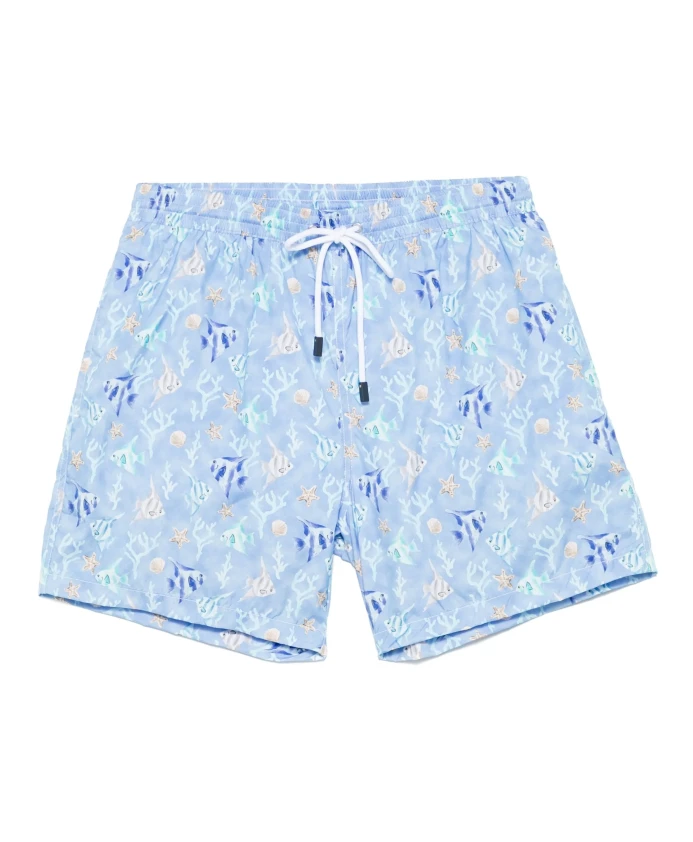 Плавки из полиэстера с боковыми карманами Barba, синий
Плавки из полиэстера с боковыми карманами Barba, синий