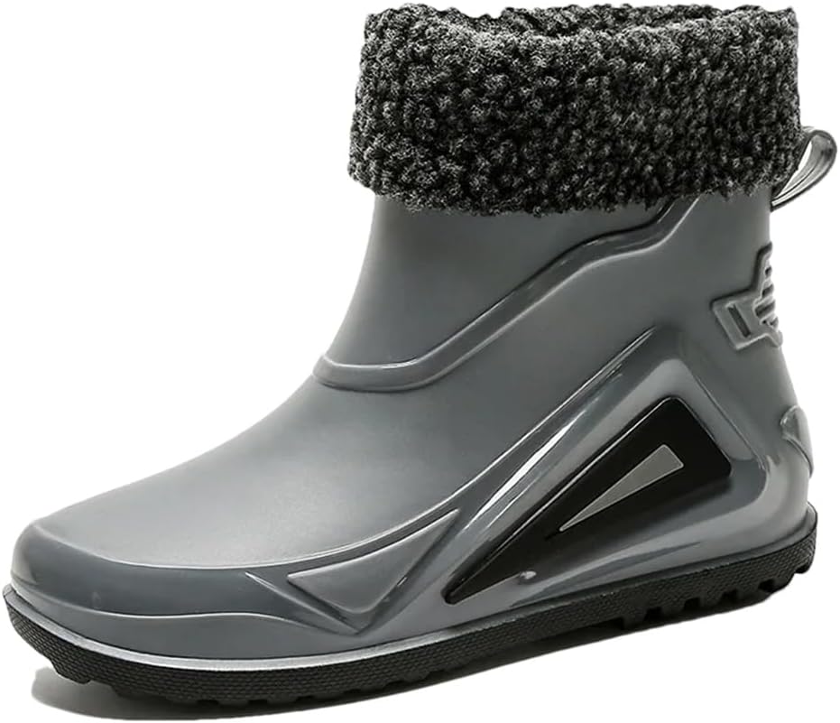 Мужские рыбацкие ботинки Wjnvfioo для активного отдыха, нескользящие, легкие походные ботинки, дождевые сапоги Shaxi, прочные водонепроницаемые резиновые ботинки, 42 Gray-fur
Мужские рыбацкие ботинки Wjnvfioo для активного отдыха, нескользящие, легкие походные ботинки, дождевые сапоги Shaxi, прочные водонепроницаемые резиновые ботинки, 42 Gray-fur