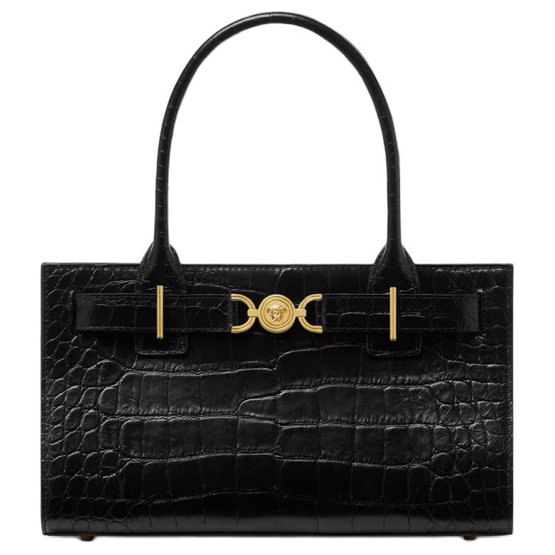 Кожаная наплечная сумка FANSIZHE, кроссбоди, женская сумка среднего размера, черный и золотой VERSACE, Set (Bag+Dust Bag)
Кожаная наплечная сумка FANSIZHE, кроссбоди, женская сумка среднего размера, черный и золотой VERSACE, Set (Bag+Dust Bag)