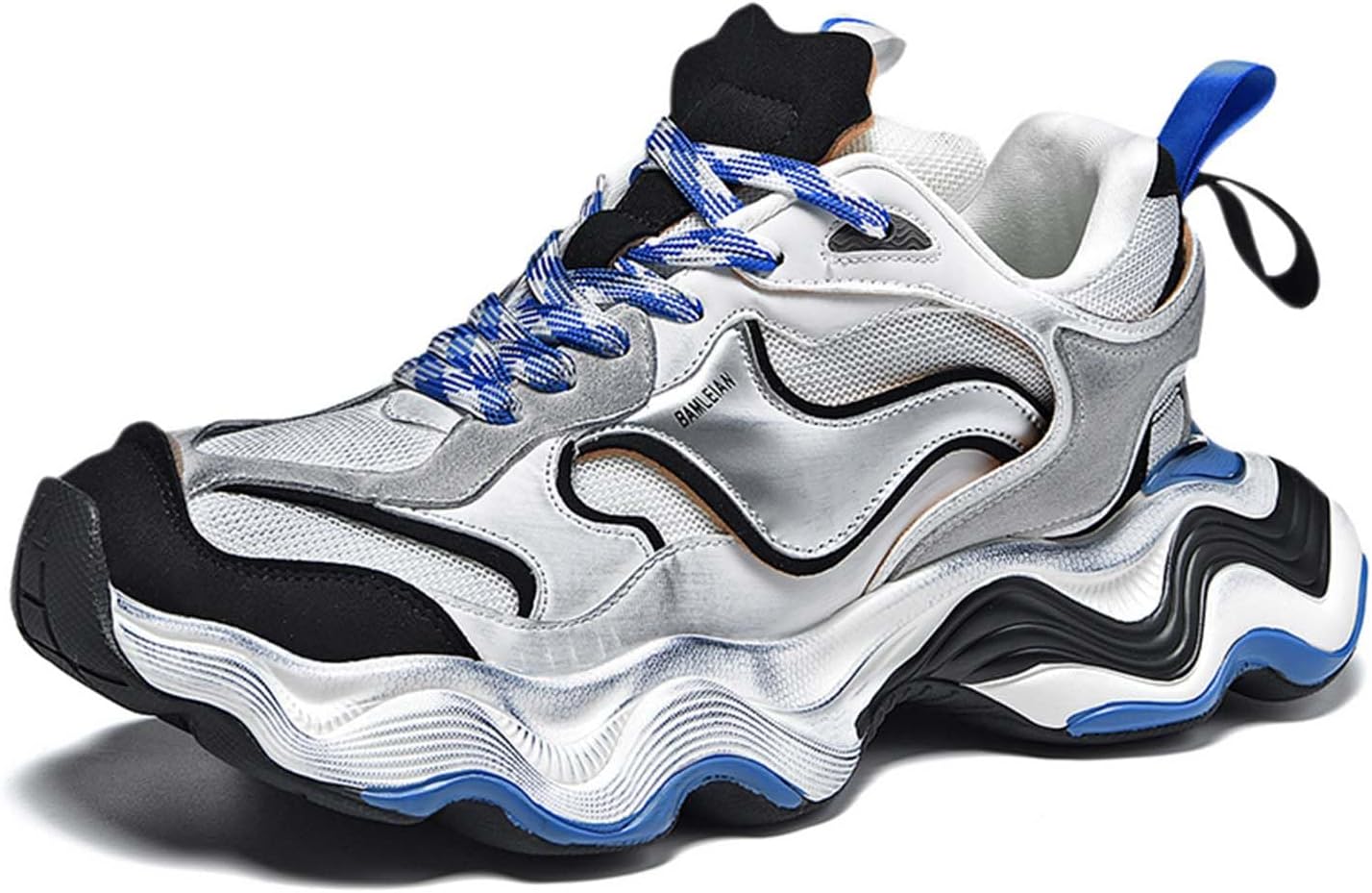 Мужские модные кроссовки средней высоты с массивной подошвой Niepce Inc Streetwear, синий
Мужские модные кроссовки средней высоты с массивной подошвой Niepce Inc Streetwear, синий