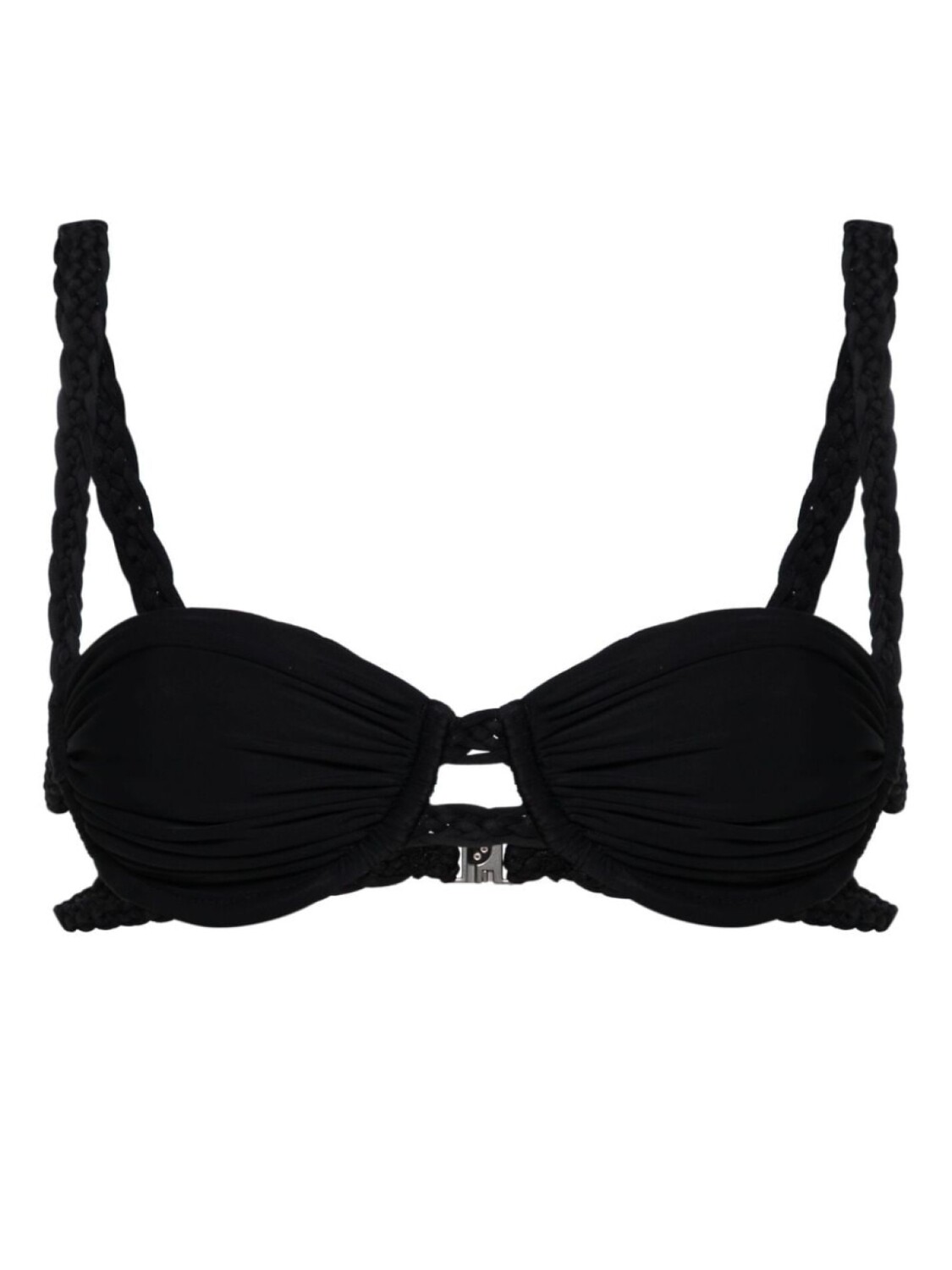 Isa Boulder топ бикини с плетеными бретелями, черный
Isa Boulder топ бикини с плетеными бретелями, черный
