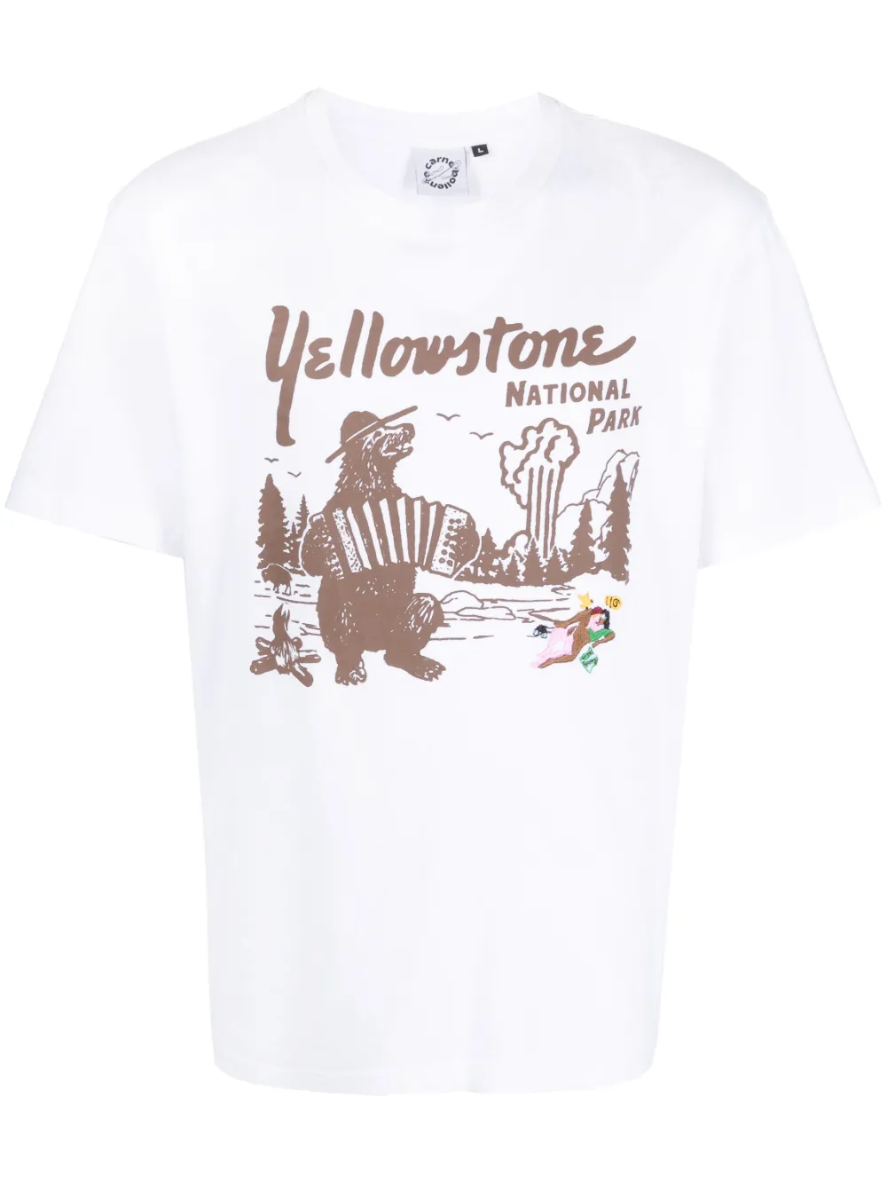 Футболка с графичным принтом CARNE BOLLENTE, белый
Футболка с графичным принтом CARNE BOLLENTE, белый