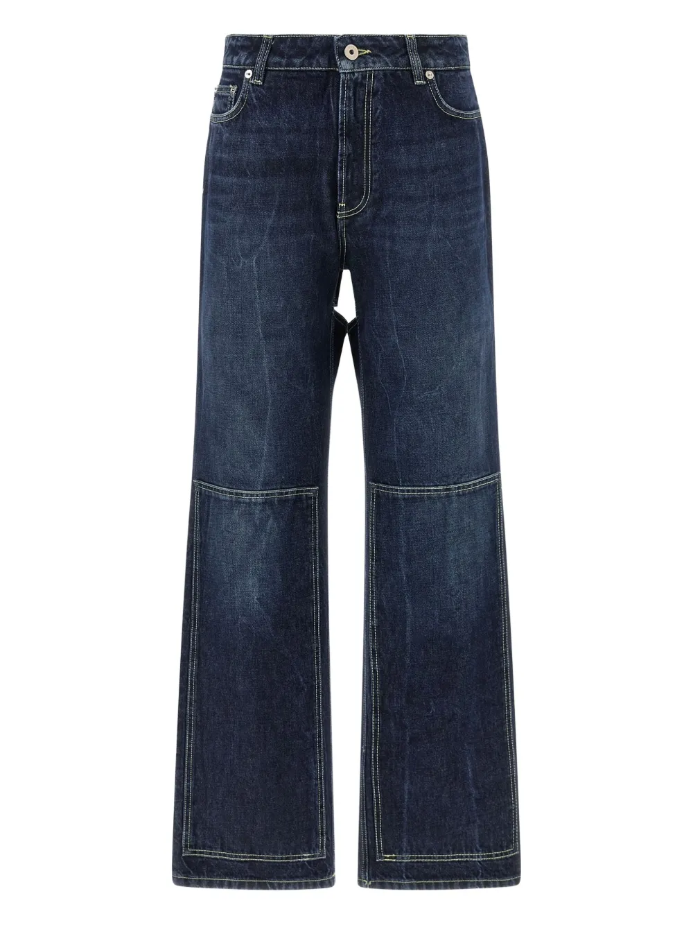 Синие джинсы-клеш с вырезами Jean Paul Gaultier, синий
Синие джинсы-клеш с вырезами Jean Paul Gaultier, синий