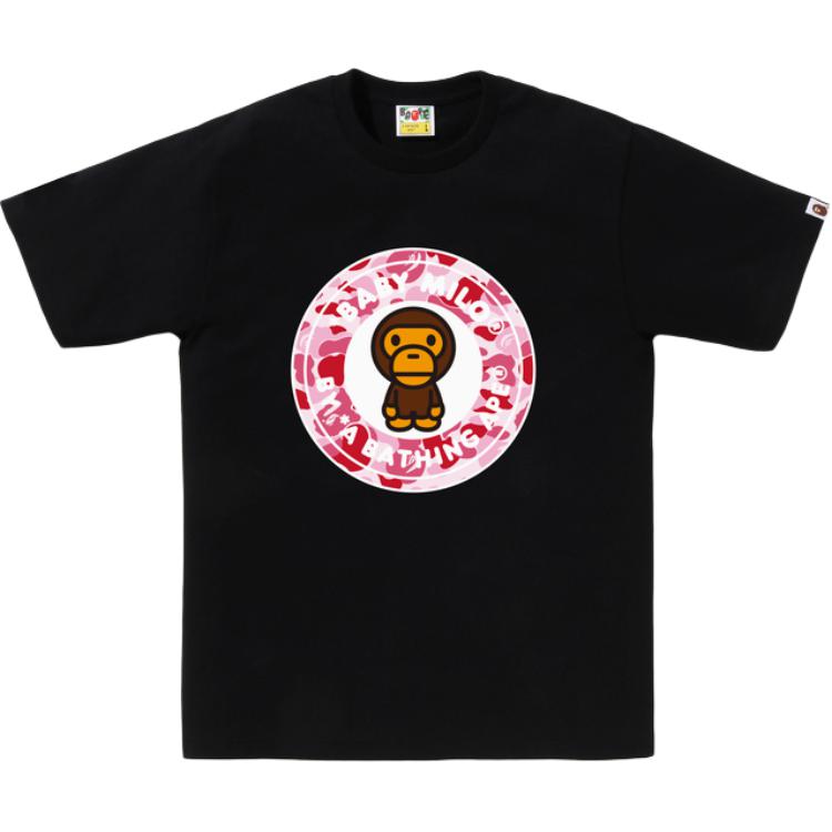 Футболка Bape Abc Busy Works A BATHING APE, черный/розовый
Футболка Bape Abc Busy Works A BATHING APE, черный/розовый