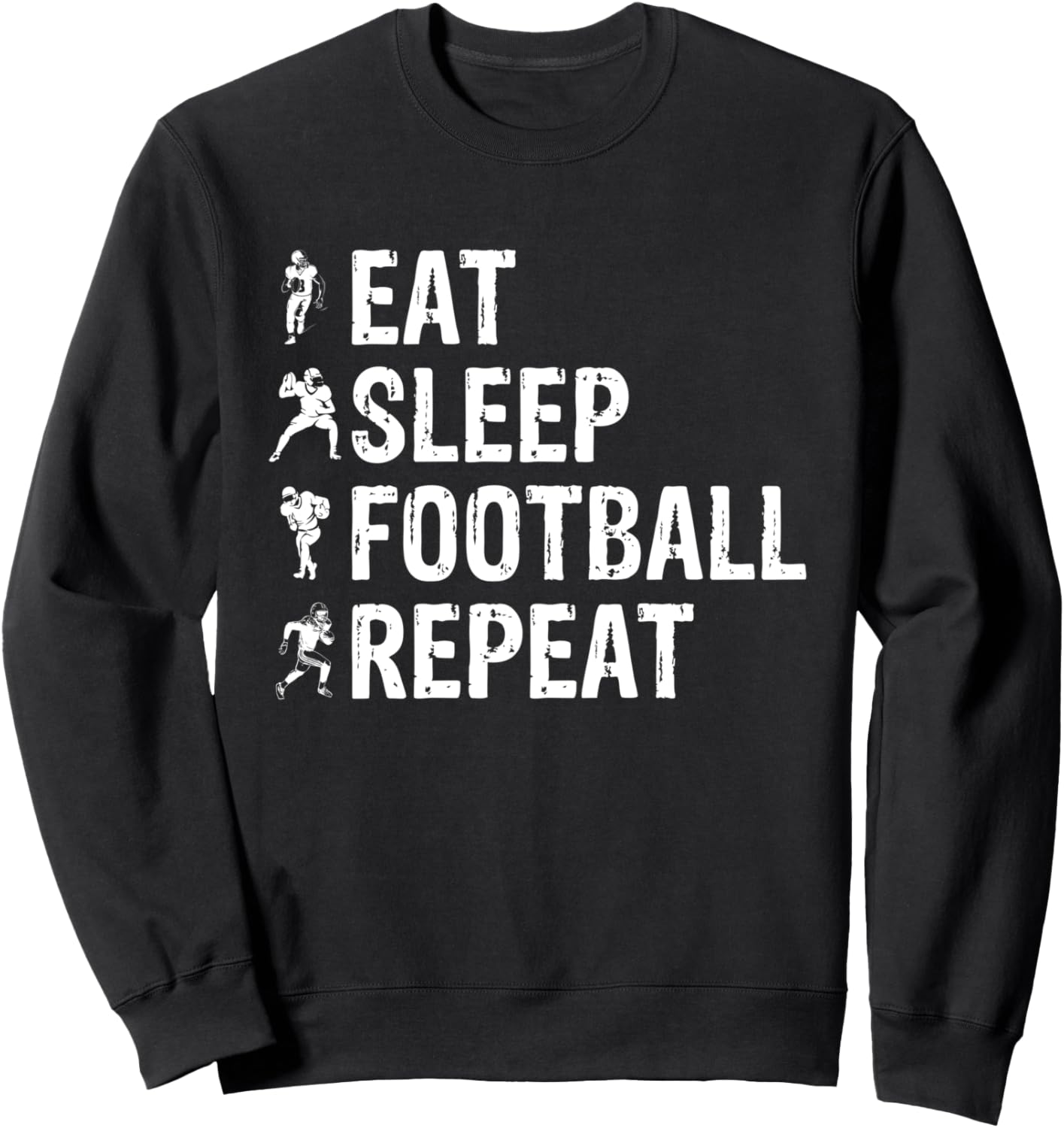Ешь, спи, играй в футбол, повторяй - толстовка для американского футбола American Football Player Football Season, черный
Ешь, спи, играй в футбол, повторяй - толстовка для американского футбола American Football Player Football Season, черный