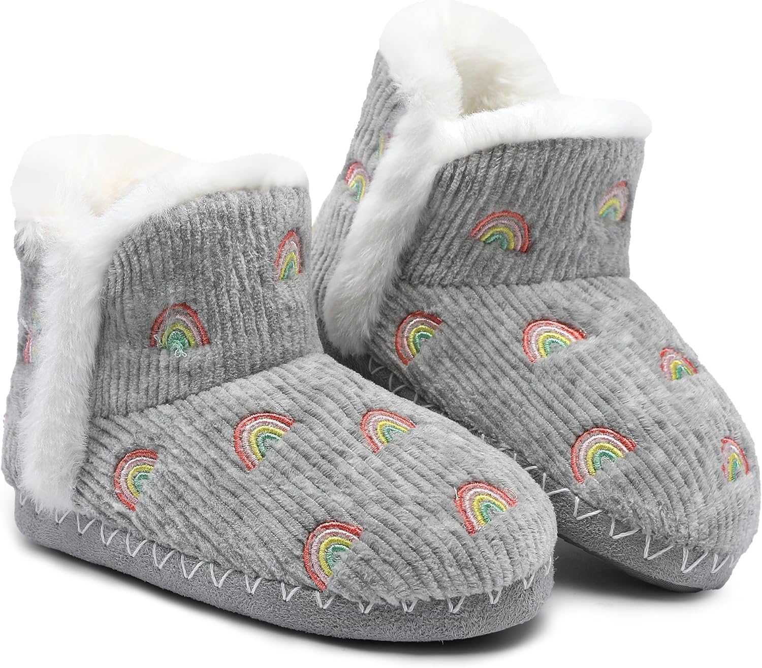 Большие тапочки для девочек, ботильоны для дома, уютные теплые с меховой подкладкой, противоскользящие Bigwow, Grey
Большие тапочки для девочек, ботильоны для дома, уютные теплые с меховой подкладкой, противоскользящие Bigwow, Grey