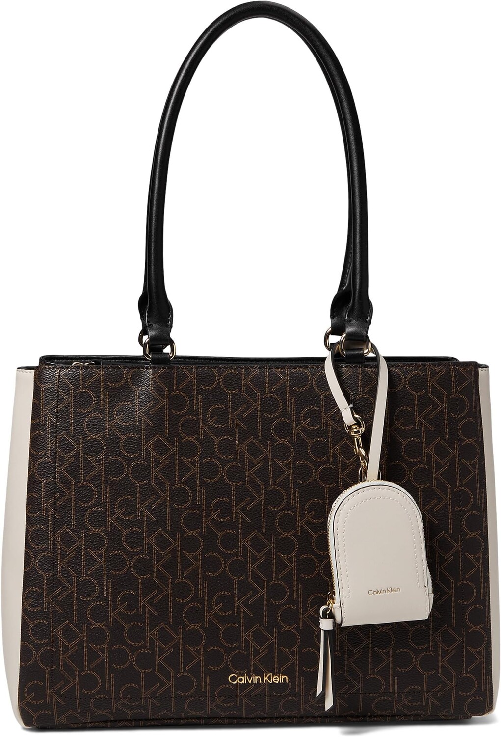 Сумка-тоут Calvin Klein Sanya Signature Tote, цвет Brown/Khaki/Black/White
Сумка-тоут Calvin Klein Sanya Signature Tote, цвет Brown/Khaki/Black/White