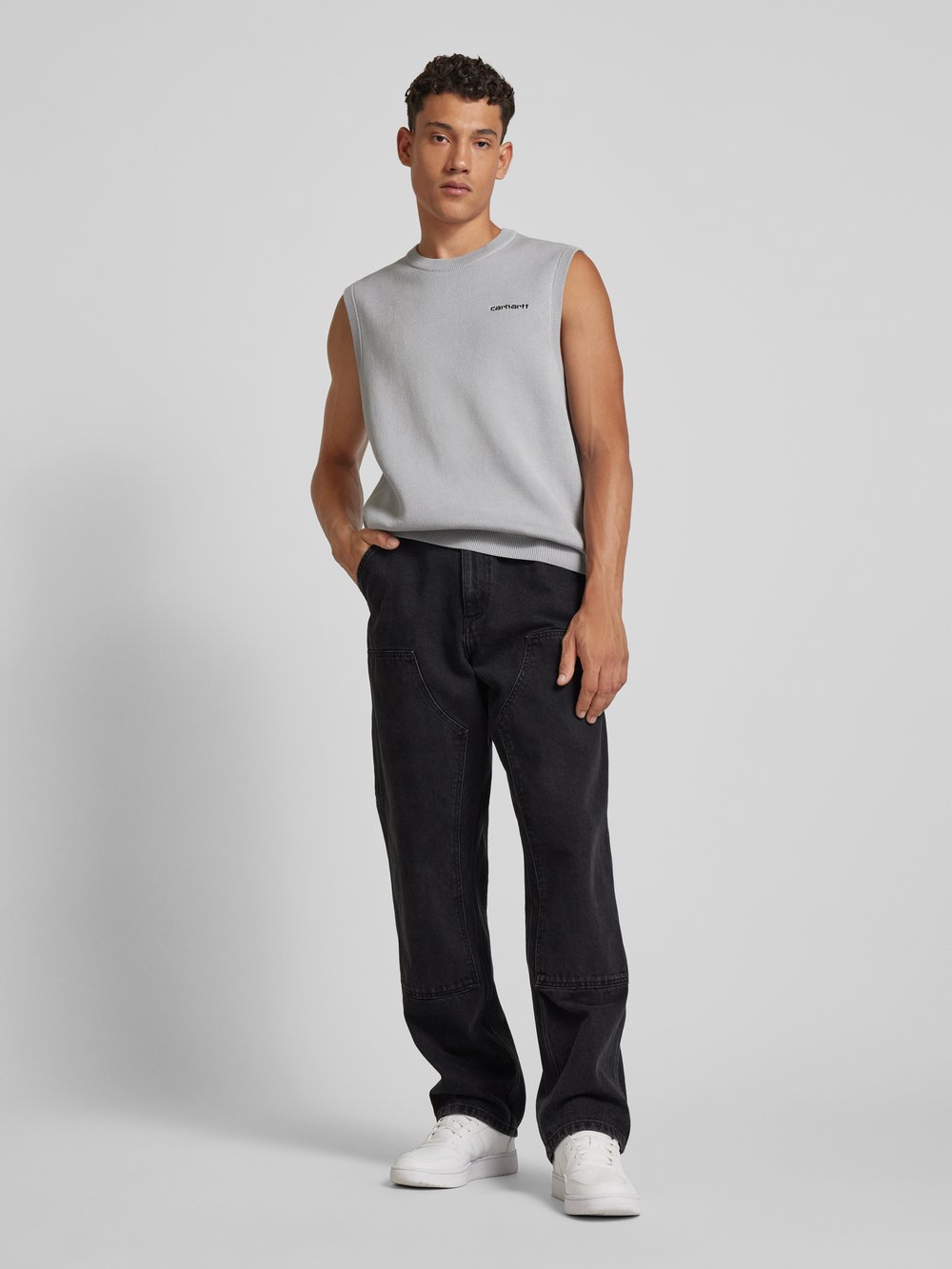 Джинсы прямого кроя с укрепленной областью колена Carhartt Work In Progress, черный
Джинсы прямого кроя с укрепленной областью колена Carhartt Work In Progress, черный