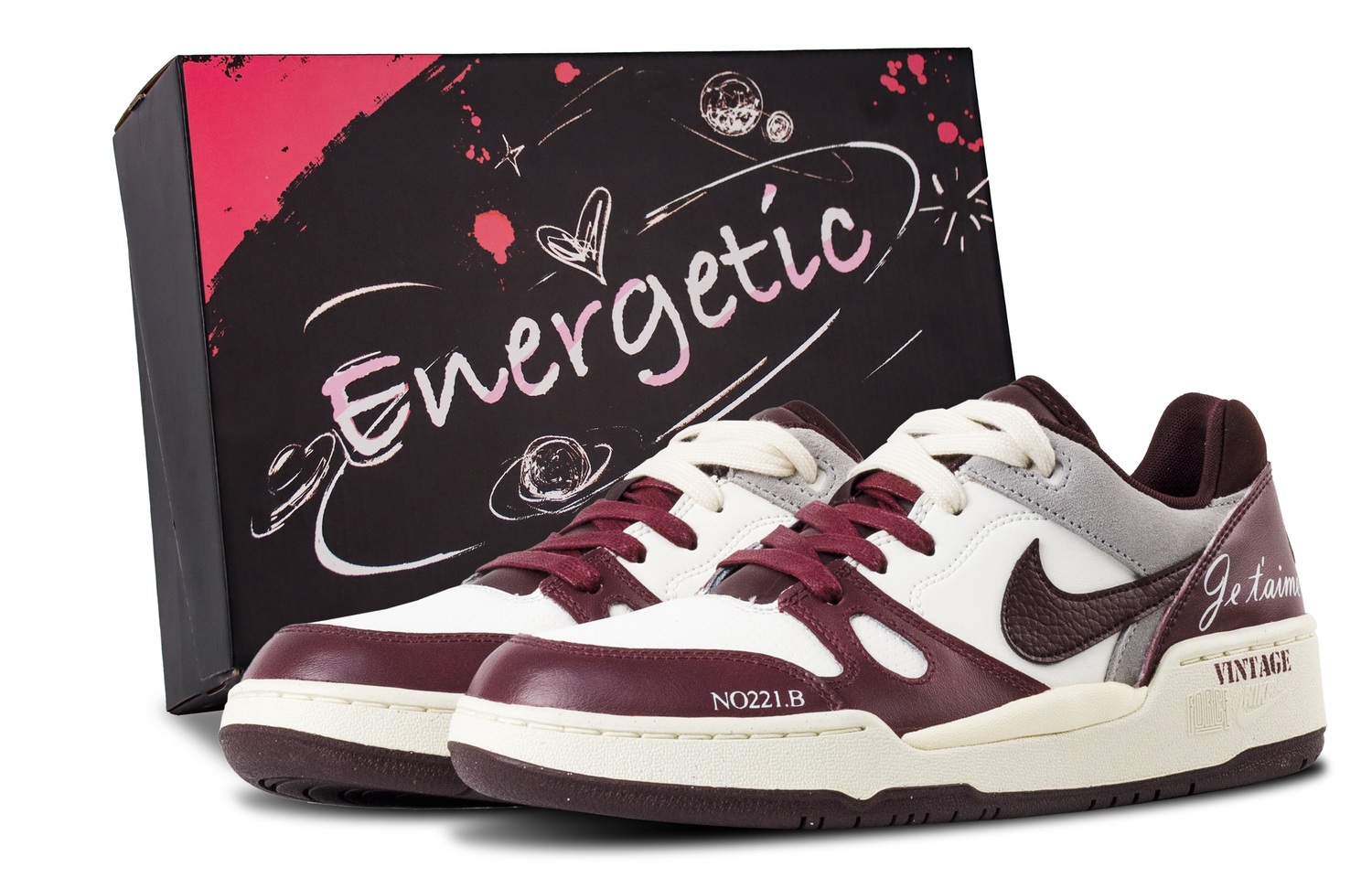 Nike Кроссовки для скейтбординга Full Force Red Grace Old Tune Abrasion Resistant низкие мужские бело-красные
Nike Кроссовки для скейтбординга Full Force Red Grace Old Tune Abrasion Resistant низкие мужские бело-красные