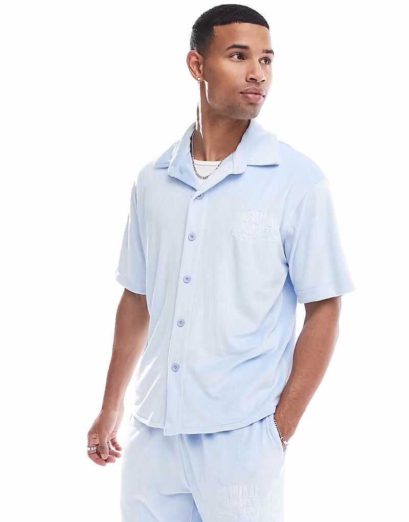 Рубашка-поло Criminal Damage синего цвета
Рубашка-поло Criminal Damage синего цвета