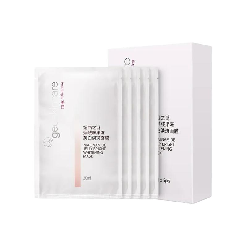 Маска тканевая для женщин Geoskincare, Niacinamide Jelly белыйning темно-Spot Lightening Facial Mask 5 Piece/Box
Маска тканевая для женщин Geoskincare, Niacinamide Jelly белыйning темно-Spot Lightening Facial Mask 5 Piece/Box