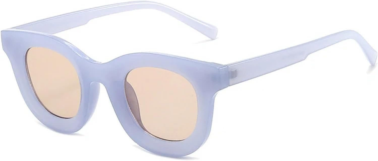 Популярные модные круглые разноцветные женские солнцезащитные очки в стиле ретро, модные желейные очки с защитой от УФ-излучения UV400 для мужчин HHZZYVY, Purple Champagne
Популярные модные круглые разноцветные женские солнцезащитные очки в стиле ретро, модные желейные очки с защитой от УФ-излучения UV400 для мужчин HHZZYVY, Purple Champagne