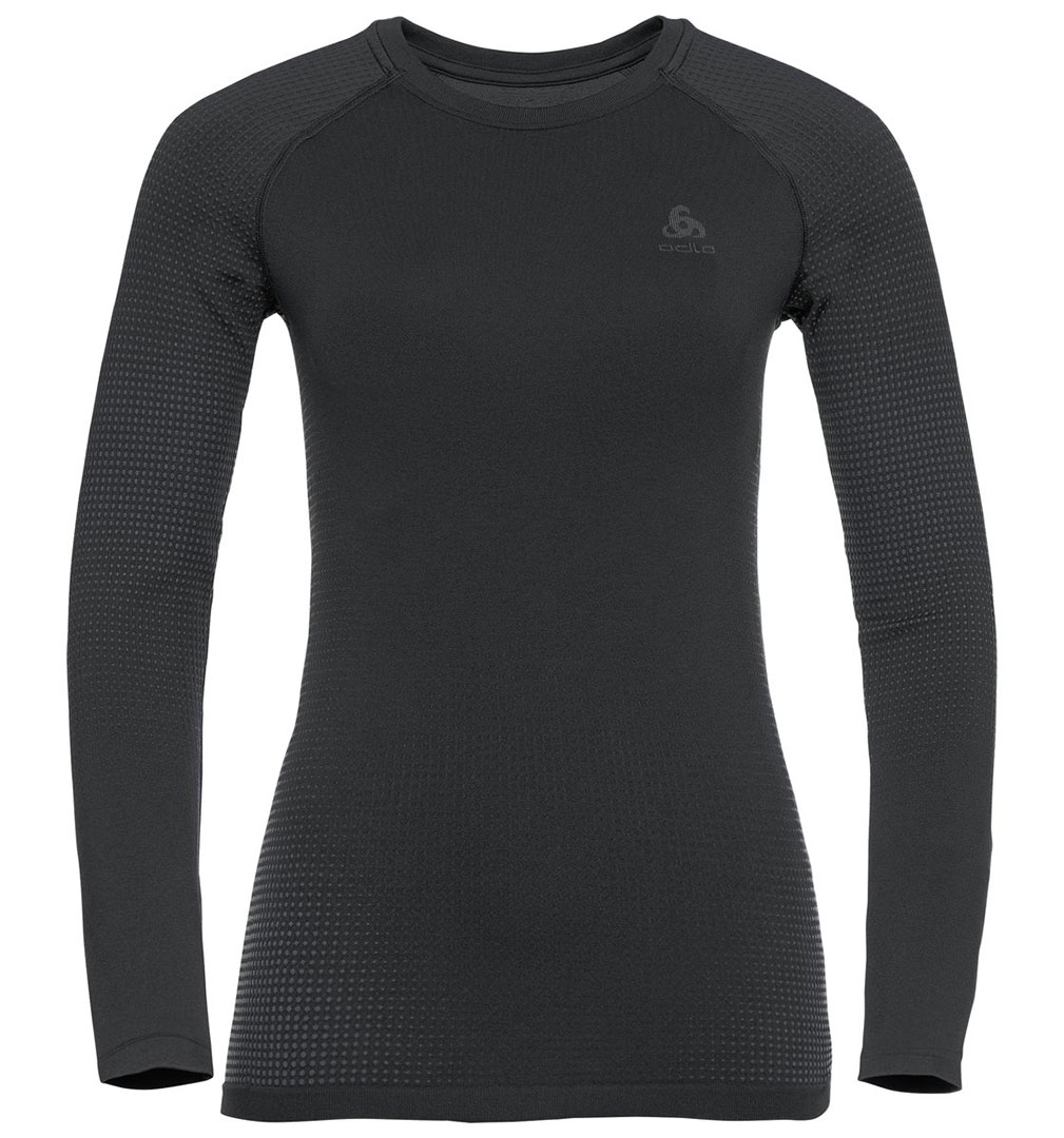 Odlo Женская куртка Performance warm eco women longsleeve black/new graphite grey XS
Odlo Женская куртка Performance warm eco women longsleeve black/new graphite grey XS