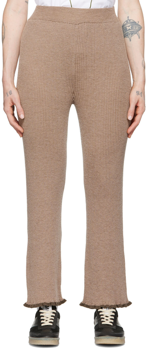 Коричневые брюки для отдыха в рубчик MM6 Maison Margiela, Коричневый, Коричневые брюки для отдыха в рубчик MM6 Maison Margiela
Коричневые брюки для отдыха в рубчик MM6 Maison Margiela, Коричневый, Коричневые брюки для отдыха в рубчик MM6 Maison Margiela