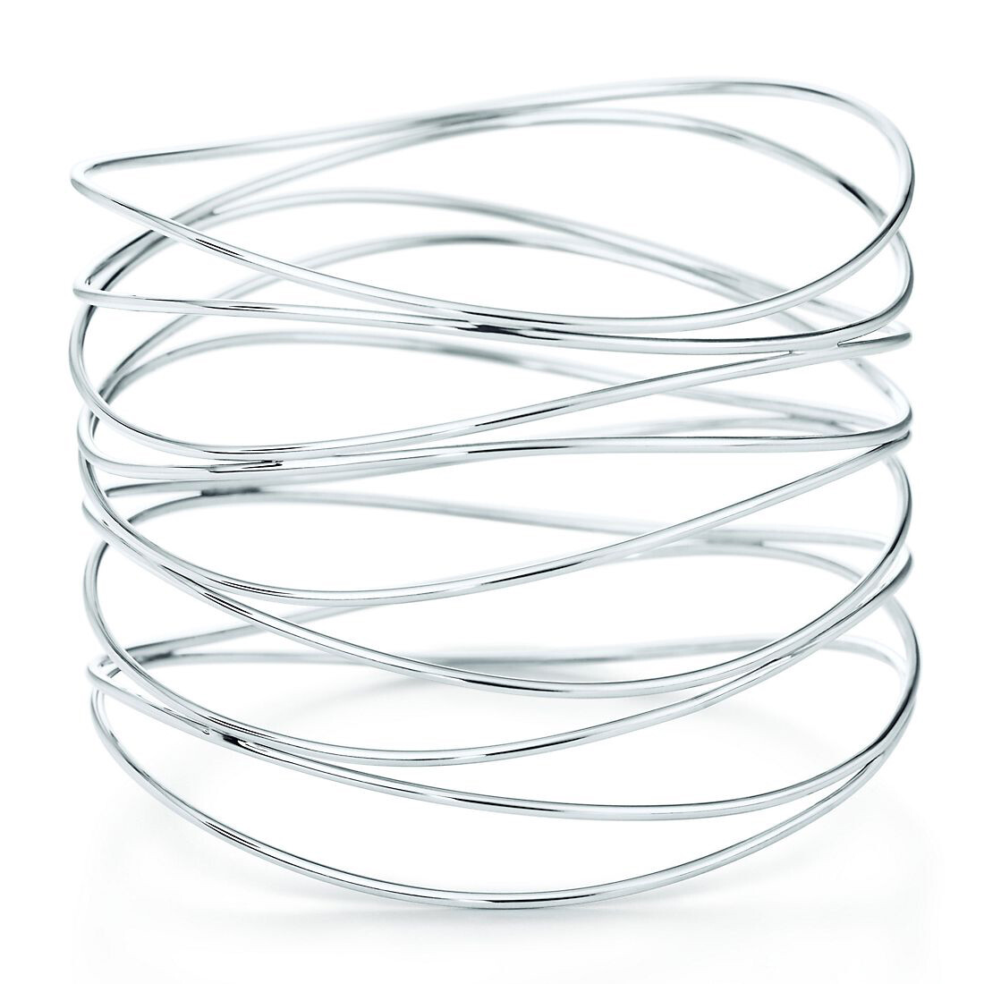 Браслет Tiffany & Co. Elsa Peretti Wave Nine-row, серебро
Браслет Tiffany & Co. Elsa Peretti Wave Nine-row, серебро