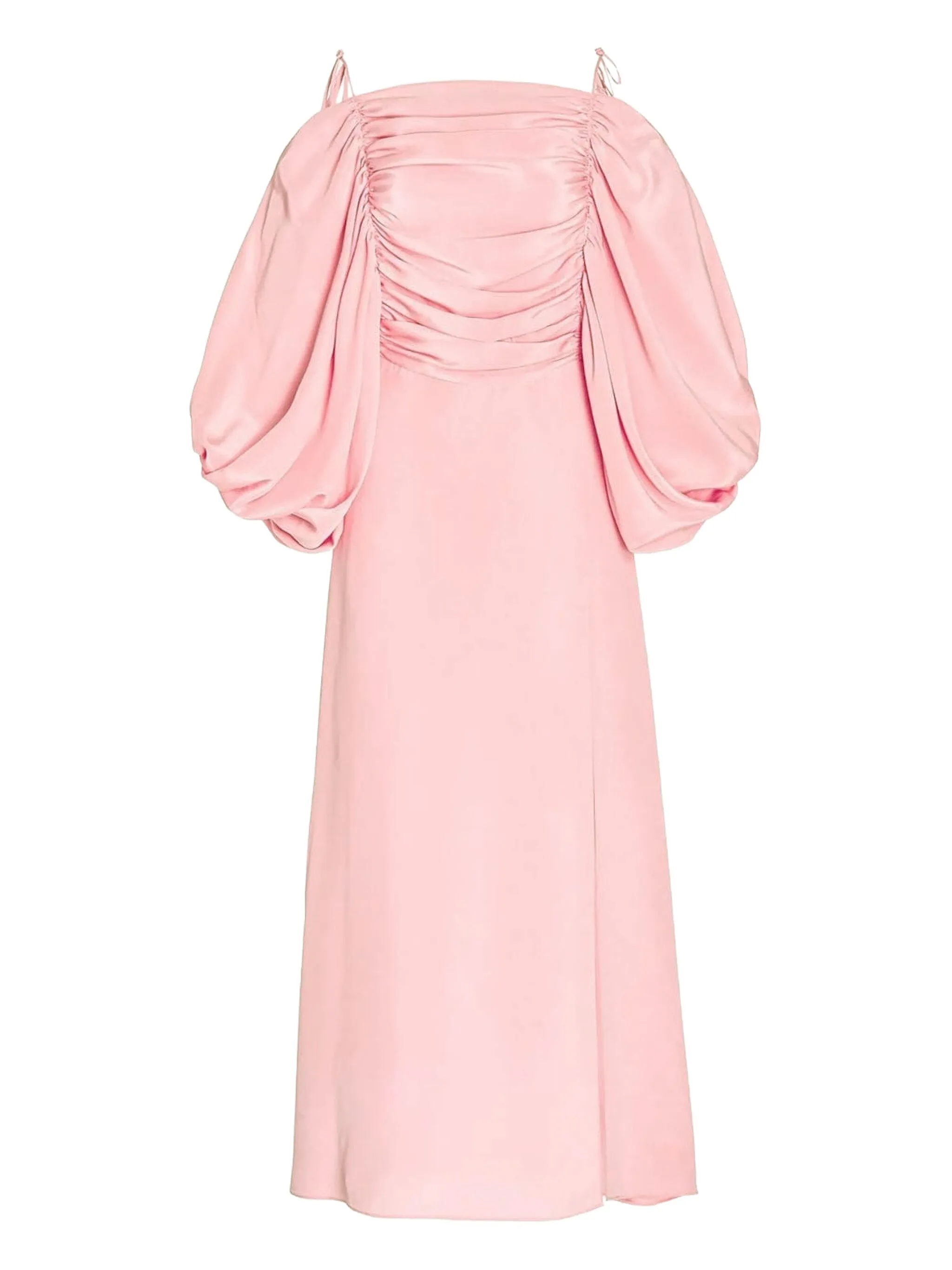 Шелковое платье с открытыми плечами Rodarte, розовый
Шелковое платье с открытыми плечами Rodarte, розовый
