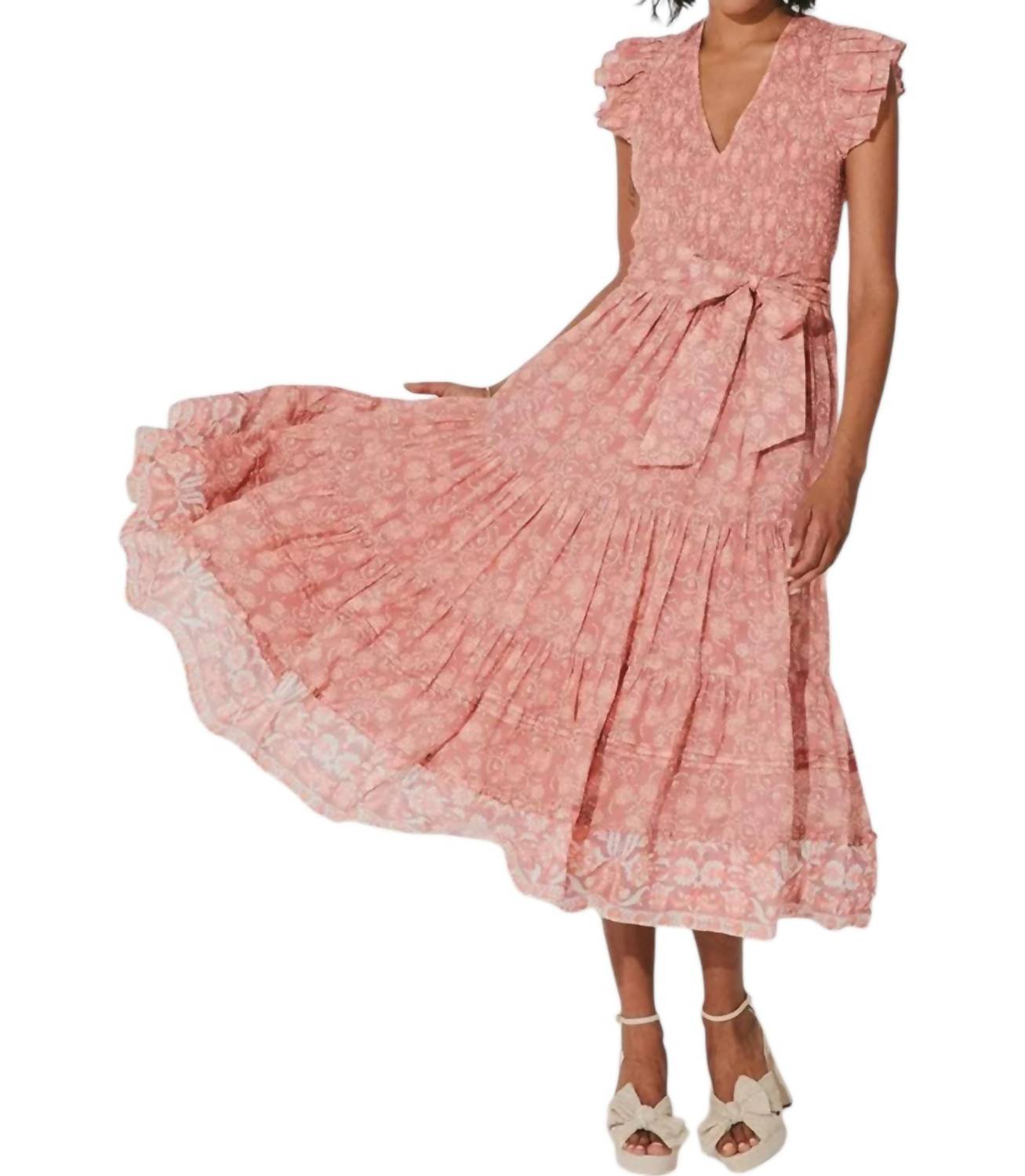 Платье миди Marcella в цветочном принте Camara Cleobella, Camara Floral
Платье миди Marcella в цветочном принте Camara Cleobella, Camara Floral