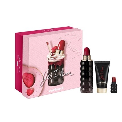 Cacharel Yes I Am Eau de Parfum Spray для женщин Аромат кардамона Жасмин и молочный аккорд, подарочный набор из 3 предметов
Cacharel Yes I Am Eau de Parfum Spray для женщин Аромат кардамона Жасмин и молочный аккорд, подарочный набор из 3 предметов