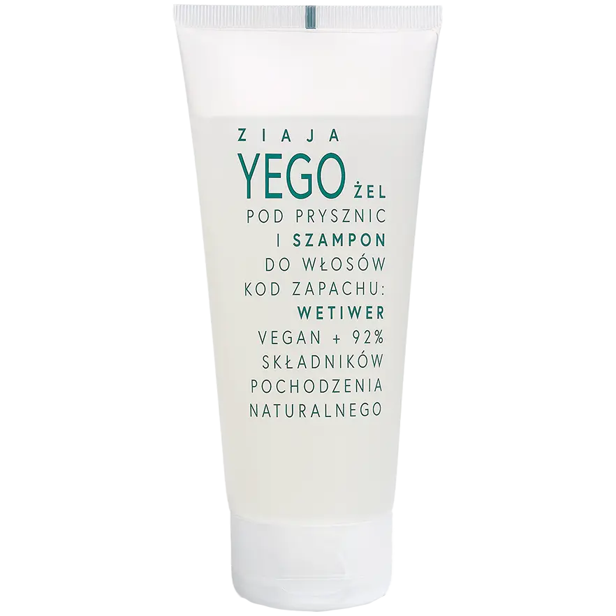 Ziaja Yego гель для душа и шампунь для волос 2в1 для мужчин Wetwiner, 200 мл
Ziaja Yego гель для душа и шампунь для волос 2в1 для мужчин Wetwiner, 200 мл