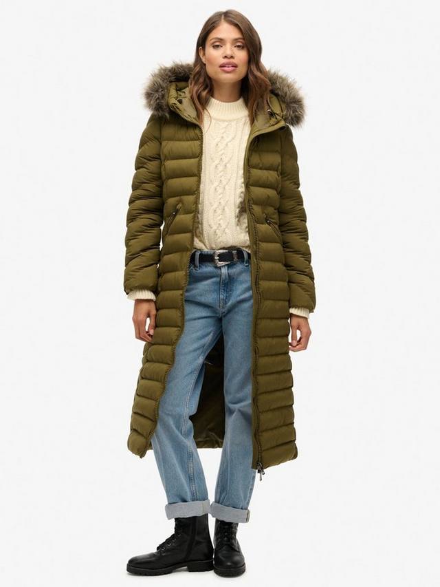 Удлиненная куртка с капюшоном из искусственного меха fuji Superdry, цвет Dark Olive
Удлиненная куртка с капюшоном из искусственного меха fuji Superdry, цвет Dark Olive