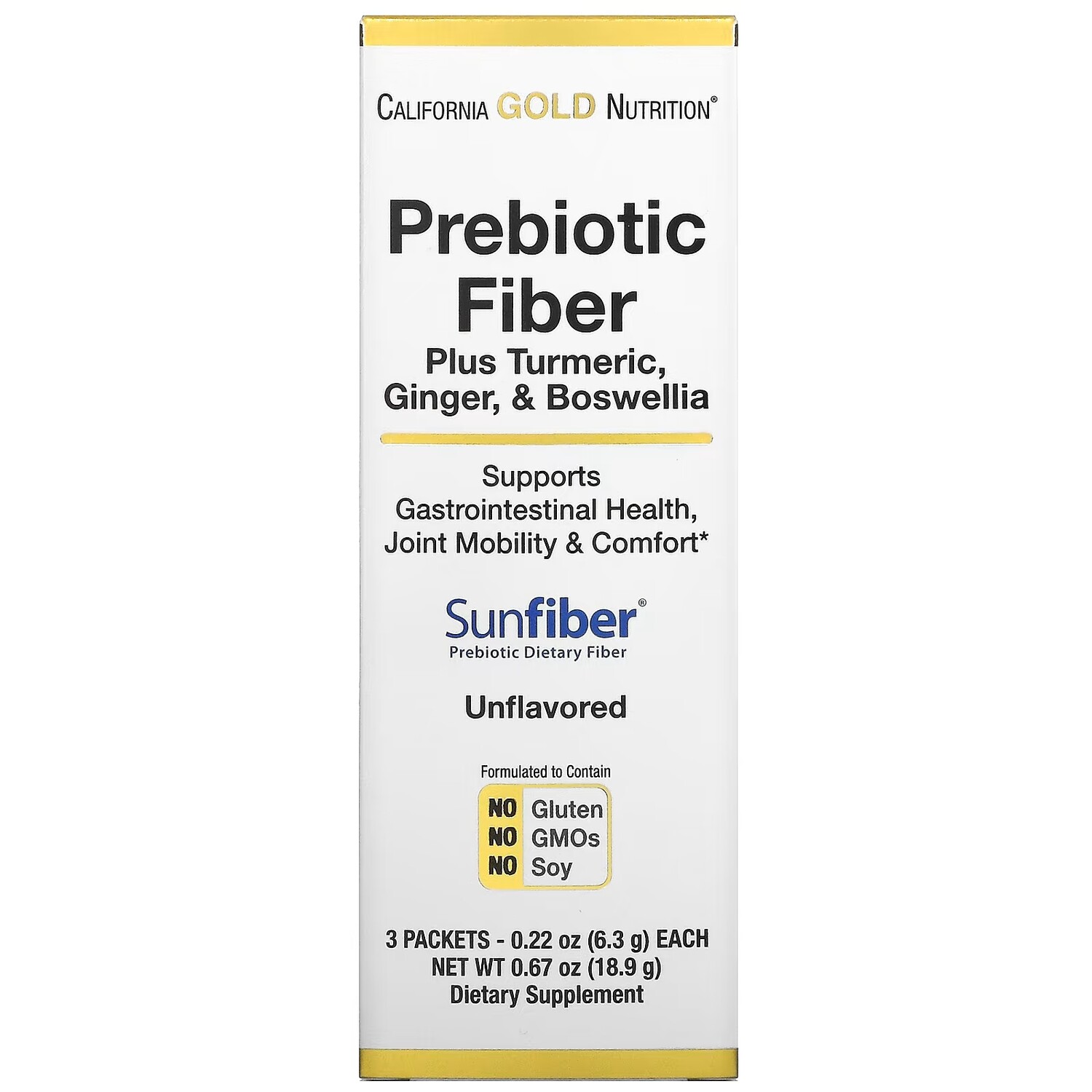 Пребиотическая Клетчатка с Куркумой, Имбирем и Босвеллией California Gold Nutrition, 3 пакетика по 6,3 г
Пребиотическая Клетчатка с Куркумой, Имбирем и Босвеллией California Gold Nutrition, 3 пакетика по 6,3 г