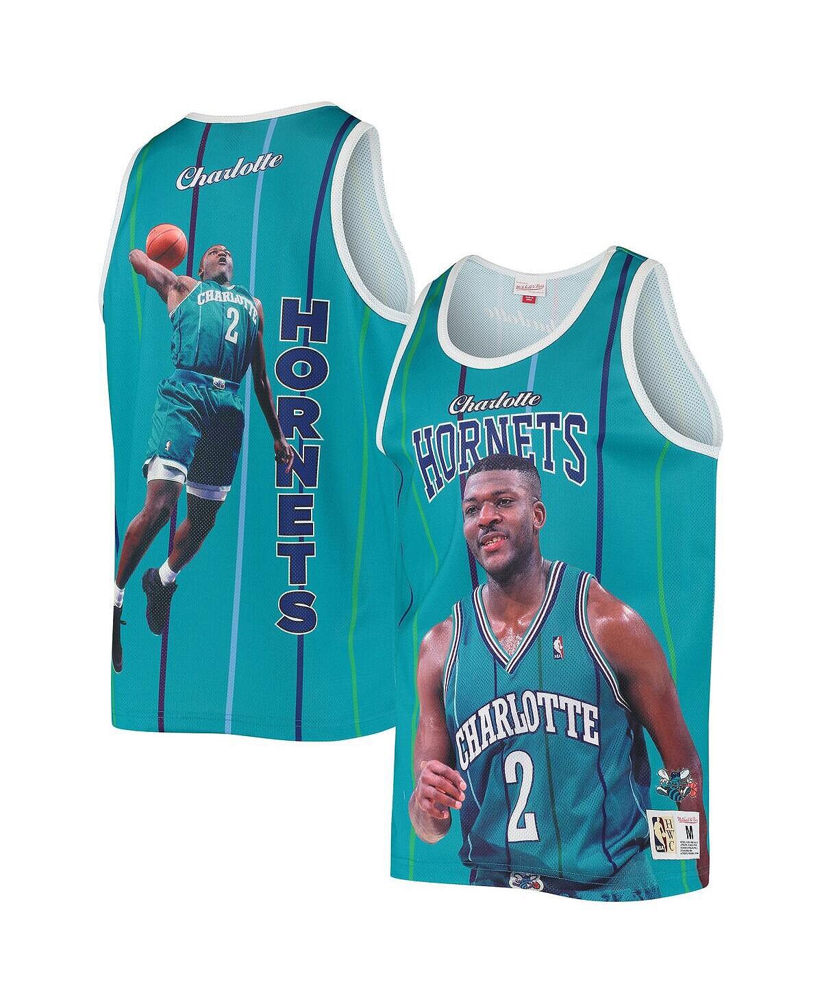 Мужская майка larry johnson teal charlotte hornets hardwood classics player Mitchell & Ness, бирюзовый
Мужская майка larry johnson teal charlotte hornets hardwood classics player Mitchell & Ness, бирюзовый