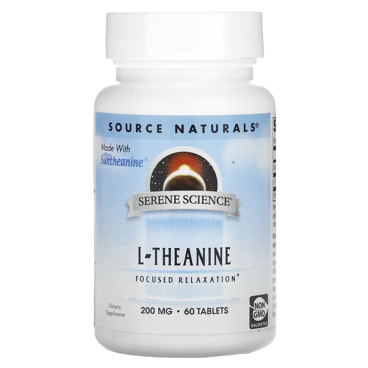 Source Naturals L-теанин 200 мг, 60 таблеток
Source Naturals L-теанин 200 мг, 60 таблеток