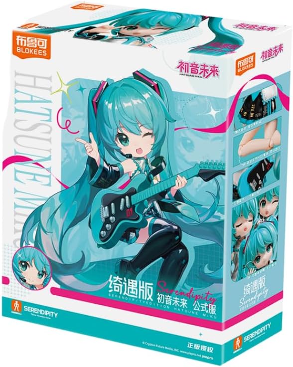 Коллекционная фигурка Good Smile Company (GSC) Hatsune Miku Building Block, 12 см
Коллекционная фигурка Good Smile Company (GSC) Hatsune Miku Building Block, 12 см