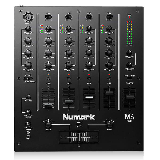 DJ-микшер Numark M6 USB M6USBBLACK
DJ-микшер Numark M6 USB M6USBBLACK