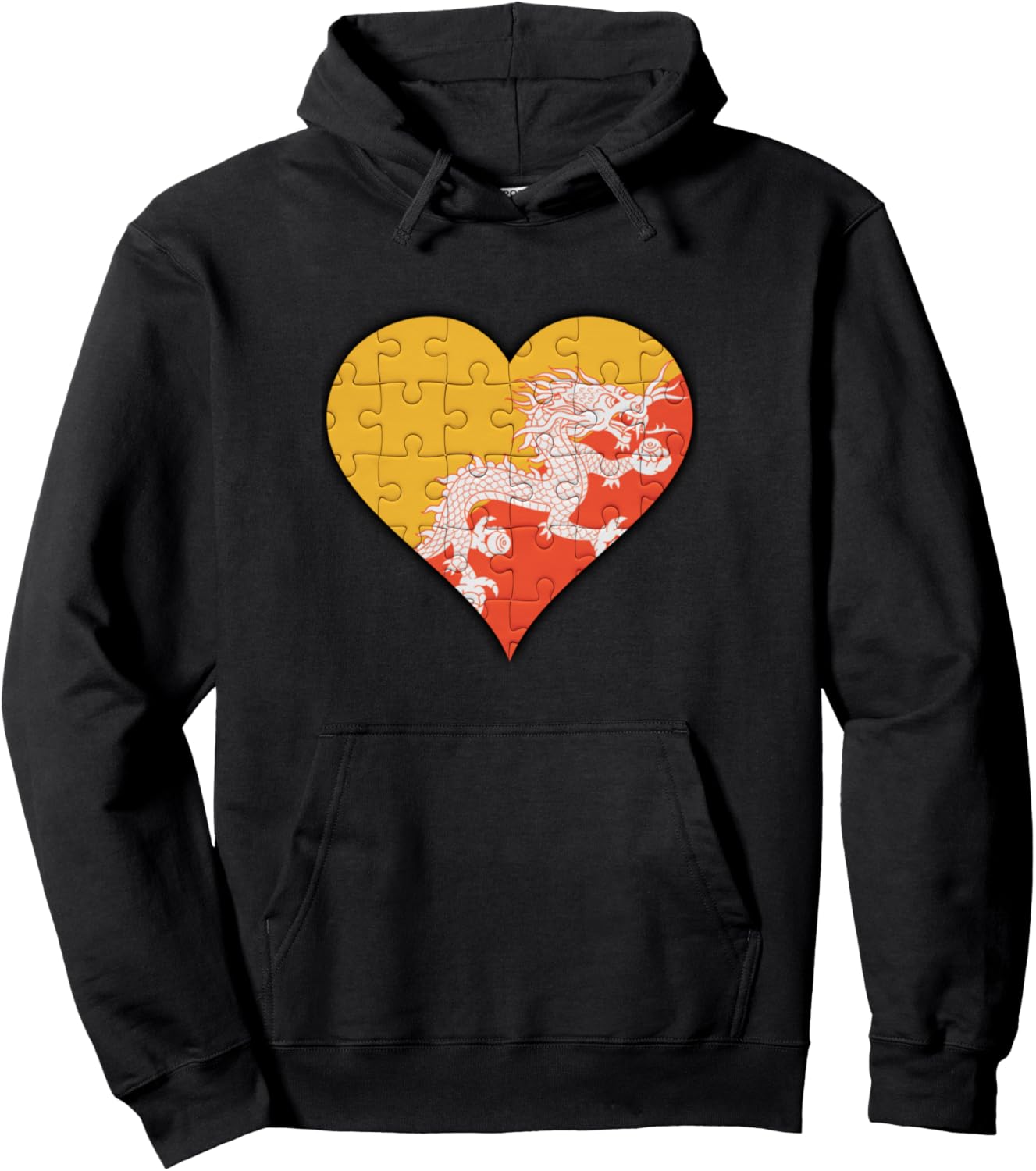 Худи с изображением флага Бутана и сердца Bhutanese Flag Heart Design, черный
Худи с изображением флага Бутана и сердца Bhutanese Flag Heart Design, черный