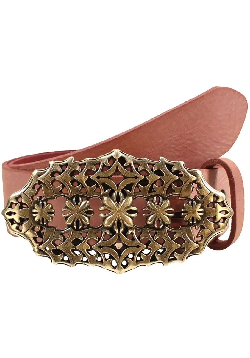 Ремень кожаный LIFEBURG by showroom 019°, со сменной застежкой "Flower Row" Rettungsring By Showroom 019°, розовый
Ремень кожаный LIFEBURG by showroom 019°, со сменной застежкой "Flower Row" Rettungsring By Showroom 019°, розовый