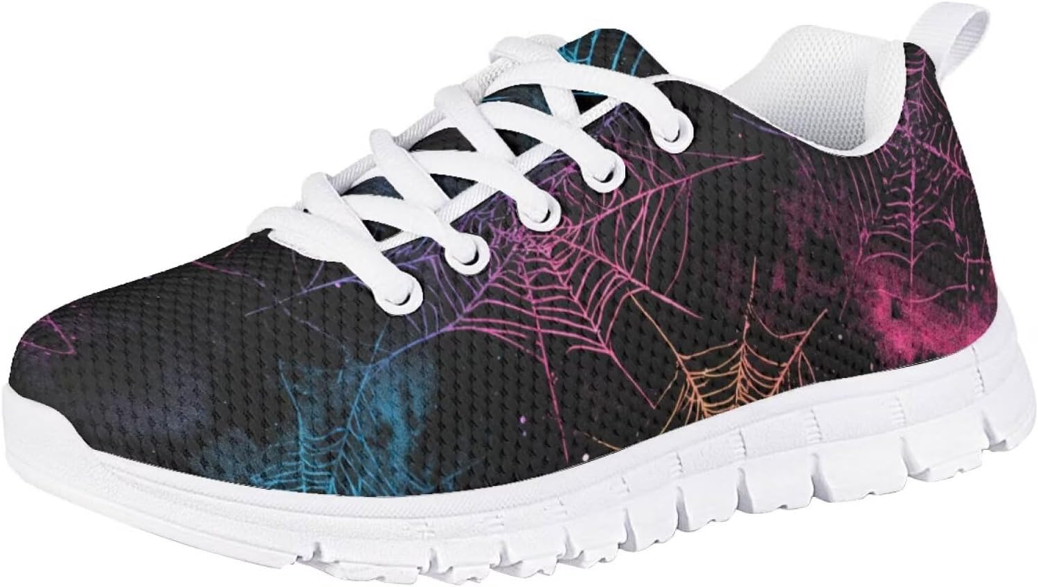 Кроссовки Forchrinse для мальчиков и девочек, с шнуровкой, для бега и ходьбы, повседневные, с плоской подошвой и противоскользящей подошвой, Halloween Spider Web
Кроссовки Forchrinse для мальчиков и девочек, с шнуровкой, для бега и ходьбы, повседневные, с плоской подошвой и противоскользящей подошвой, Halloween Spider Web