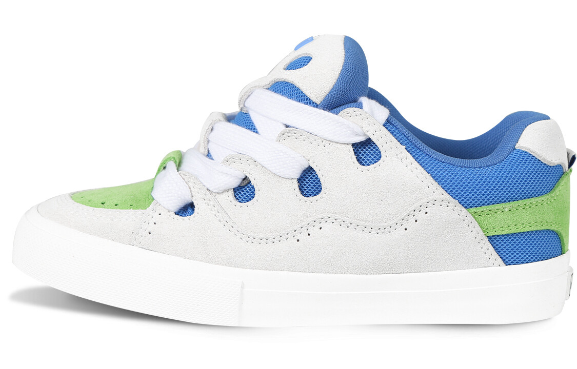 Кроссовки ollieskate Skateboarding Shoes Unisex Low-top Eveblue/Techgreen/Iolite, белый/синий/зеленый
Кроссовки ollieskate Skateboarding Shoes Unisex Low-top Eveblue/Techgreen/Iolite, белый/синий/зеленый