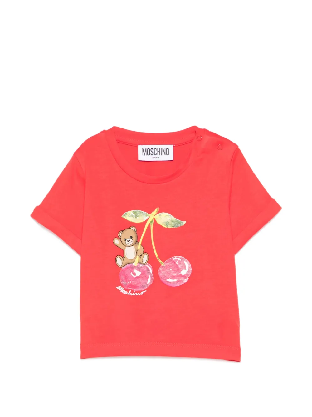 Футболка с принтом Moschino Kids, красный
Футболка с принтом Moschino Kids, красный