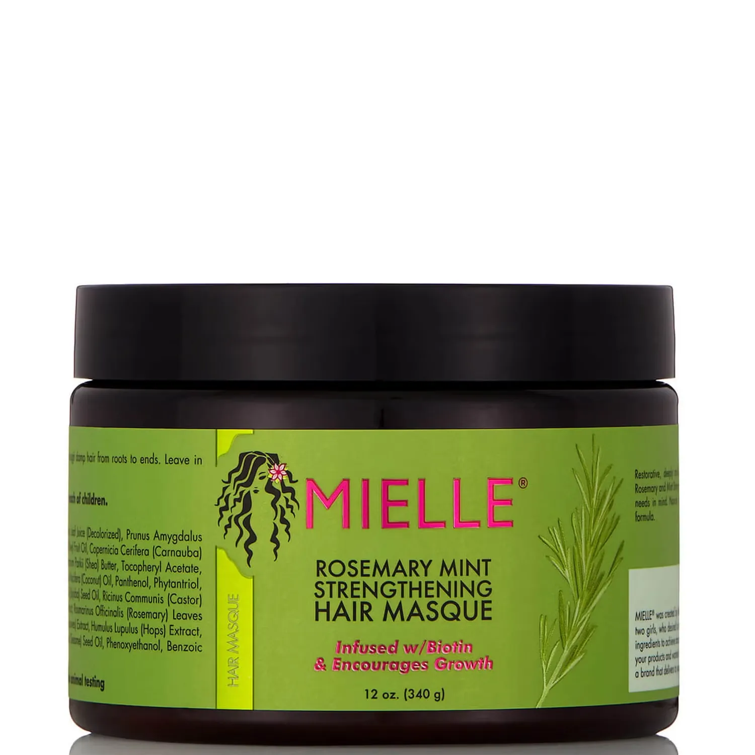 Маска для волос с розмарином и мятой Mielle Organics
Маска для волос с розмарином и мятой Mielle Organics