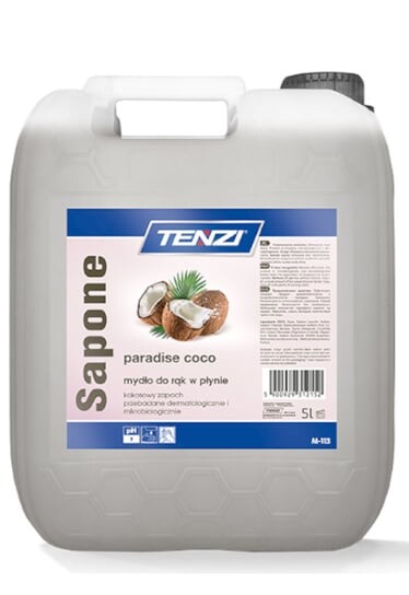 Жидкое мыло для рук Tenzi Sapone Paradise Coco 5л
Жидкое мыло для рук Tenzi Sapone Paradise Coco 5л