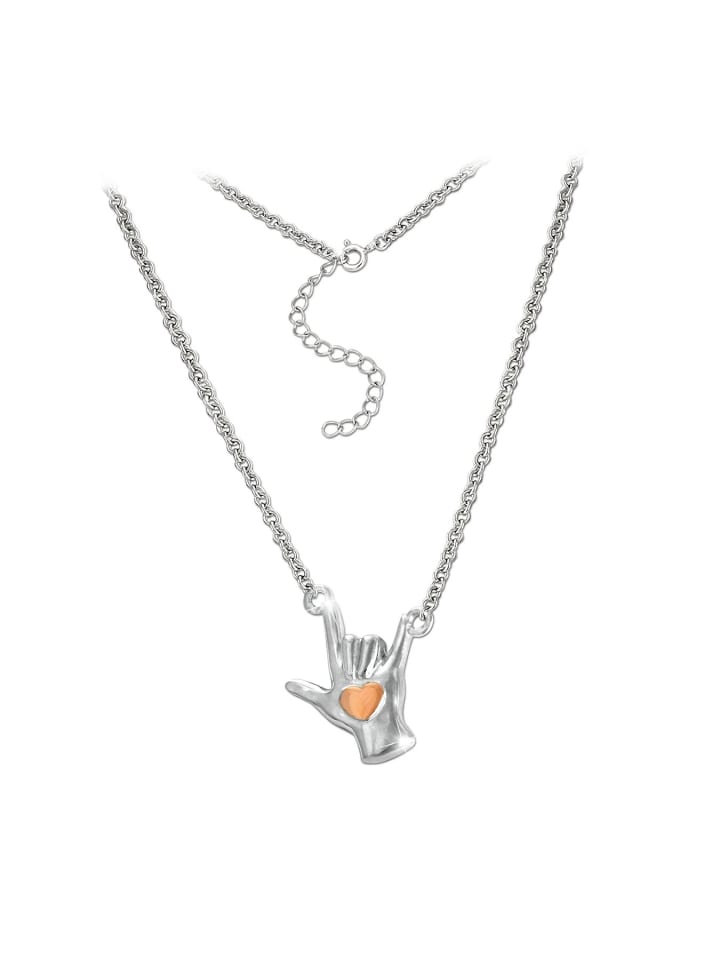 SilberDream Женское колье SilverDream из серебра 925 пробы с золотым покрытием (333 проба розового золота), длина примерно 41-46 см
SilberDream Женское колье SilverDream из серебра 925 пробы с золотым покрытием (333 проба розового золота), длина примерно 41-46 см