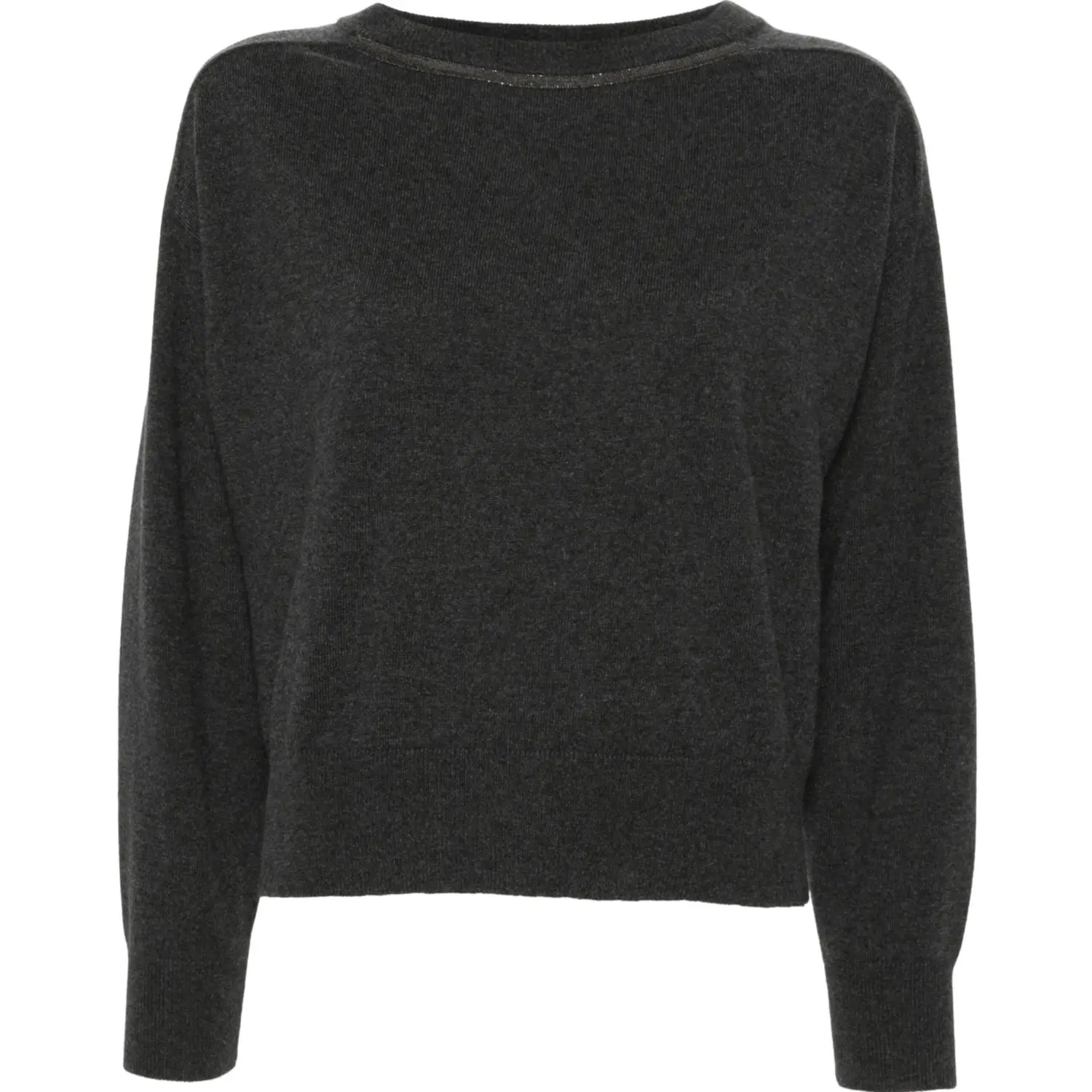 Кашемировый свитер Brunello Cucinelli, серый
Кашемировый свитер Brunello Cucinelli, серый