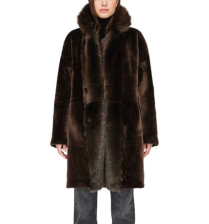 Двусторонняя куртка из овчины August HiSO, коричневый
Двусторонняя куртка из овчины August HiSO, коричневый