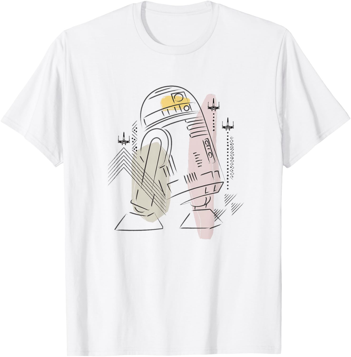 Футболка с текстильным принтом «Звездные войны: R2-D2», белая Star Wars
Футболка с текстильным принтом «Звездные войны: R2-D2», белая Star Wars