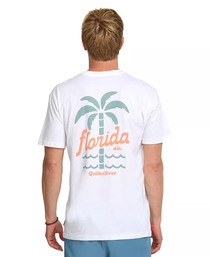 Мужская футболка с коротким рукавом Florida Locked In Quiksilver, белый
Мужская футболка с коротким рукавом Florida Locked In Quiksilver, белый