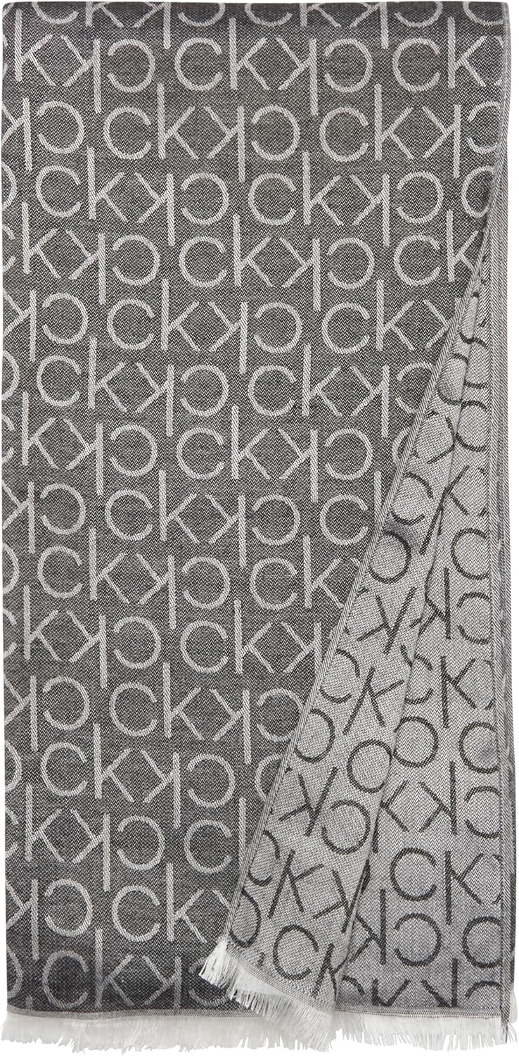 Женская пашмина с монограммой и логотипом Calvin Klein, с бахромой из ресниц, Black
Женская пашмина с монограммой и логотипом Calvin Klein, с бахромой из ресниц, Black